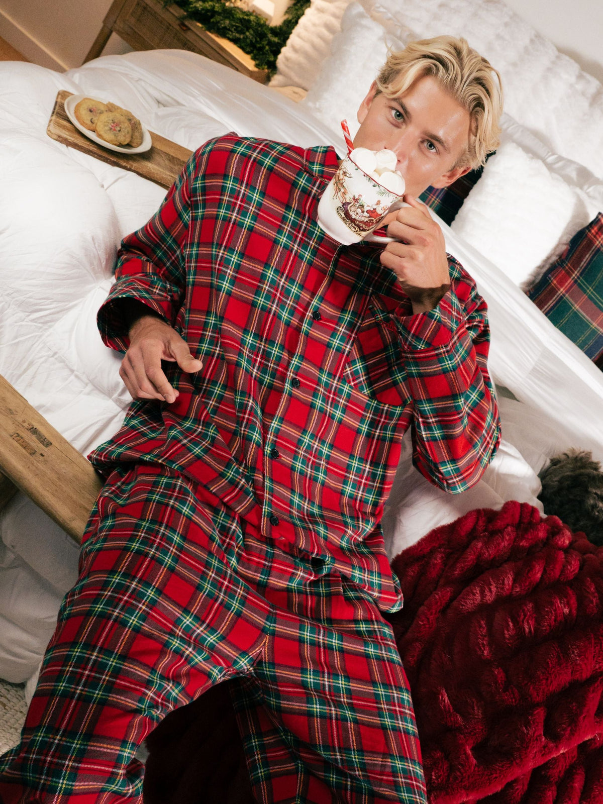 Flannel Pajama Shirt