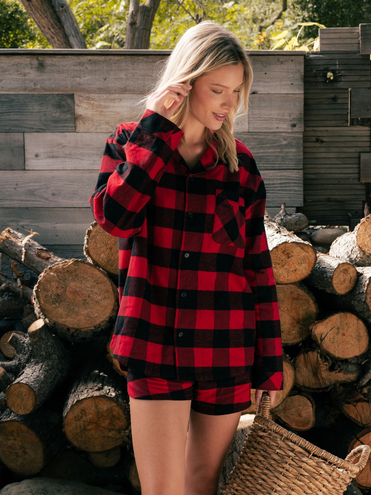 Flannel Pajama Shirt