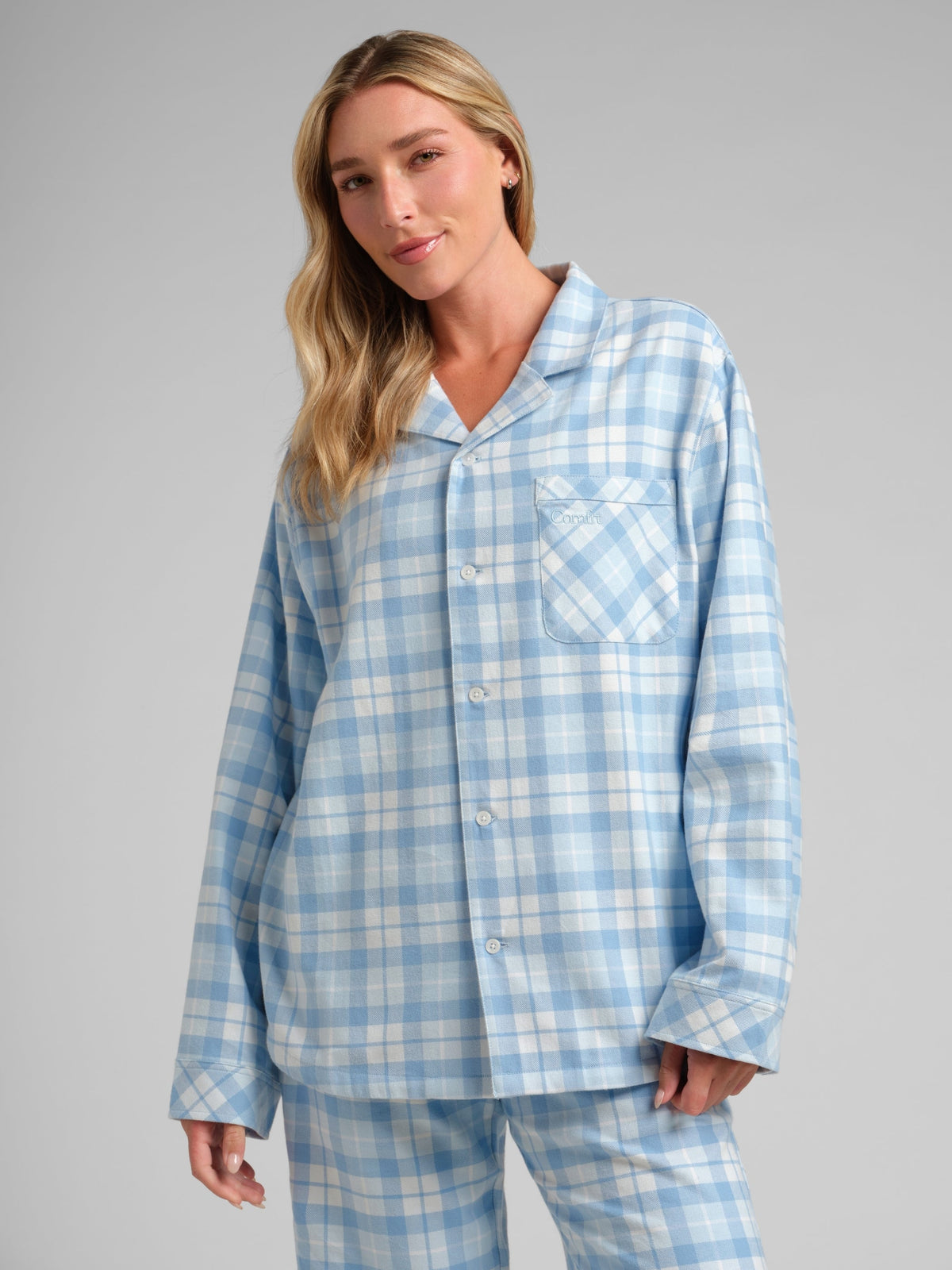 Flannel Pajama Shirt