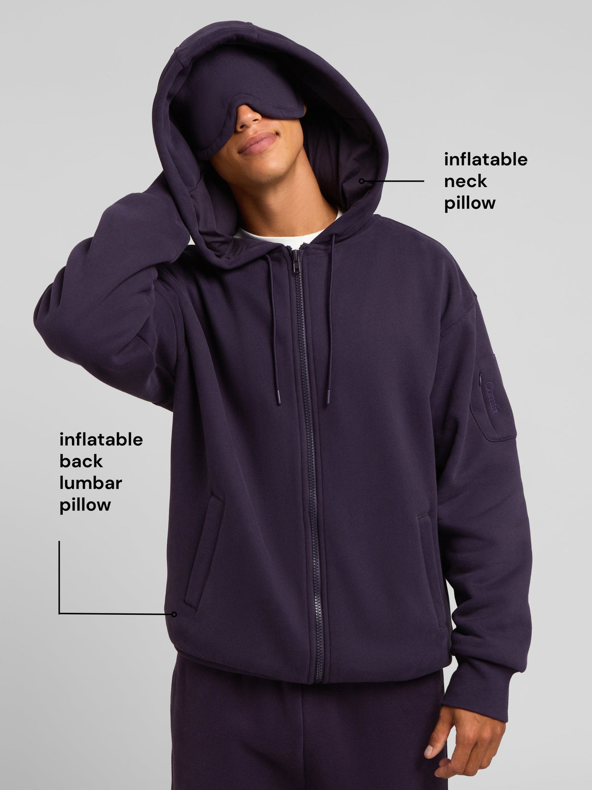 Inflate Zip Hoodie – Mega