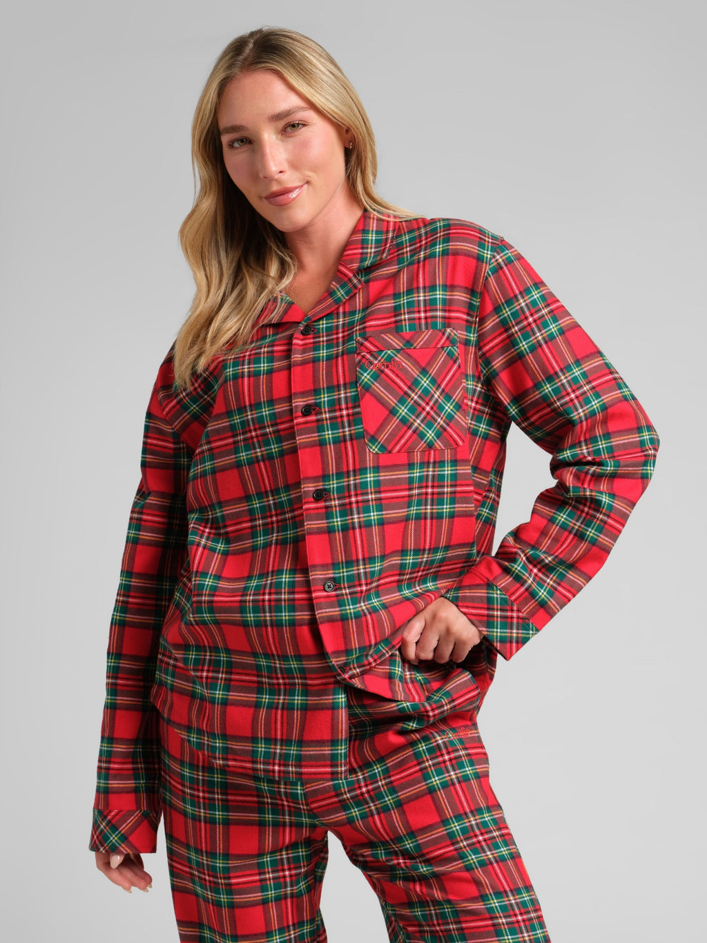 Flannel Pajama Shirt