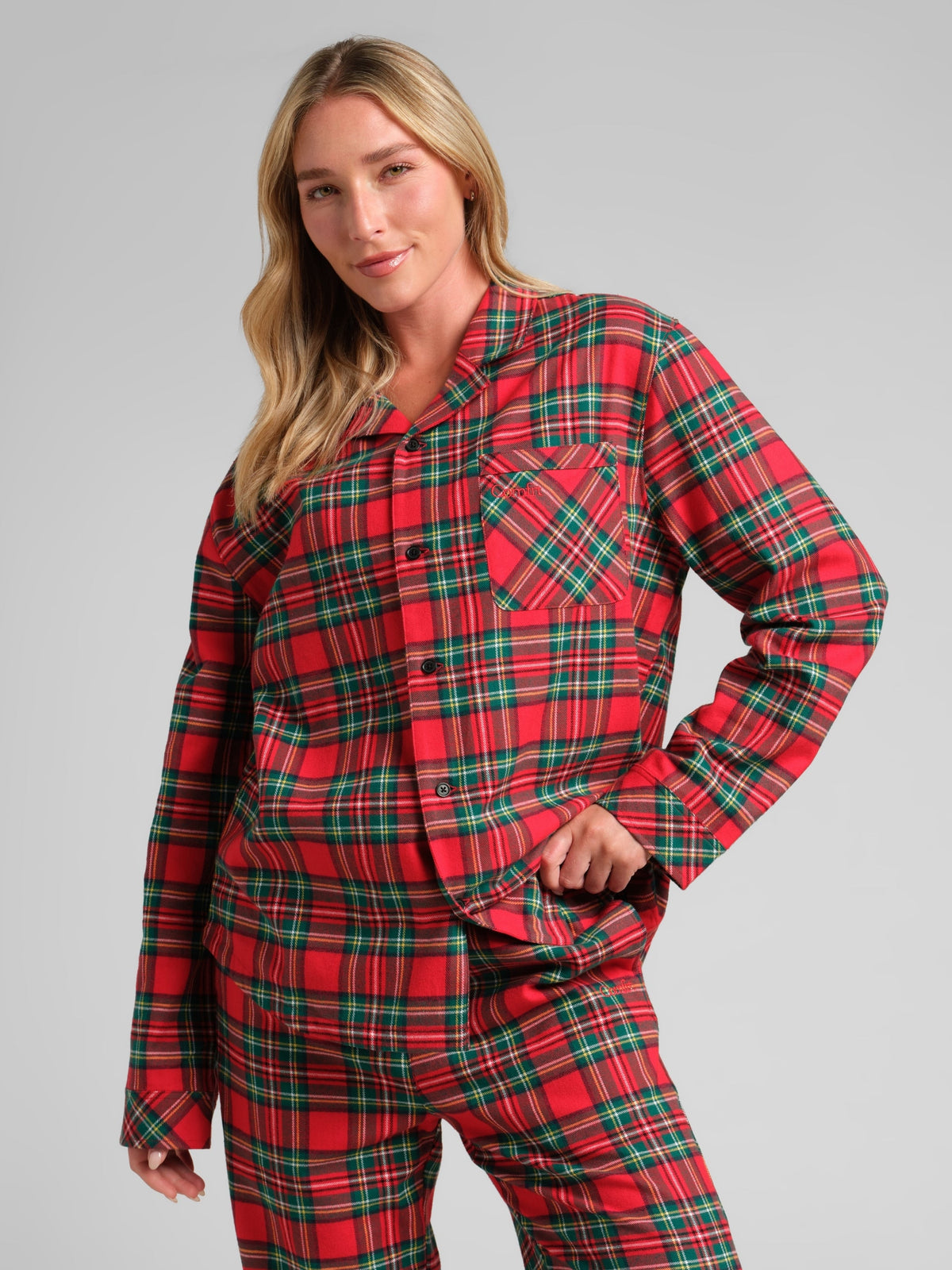 Flannel Pajama Shirt