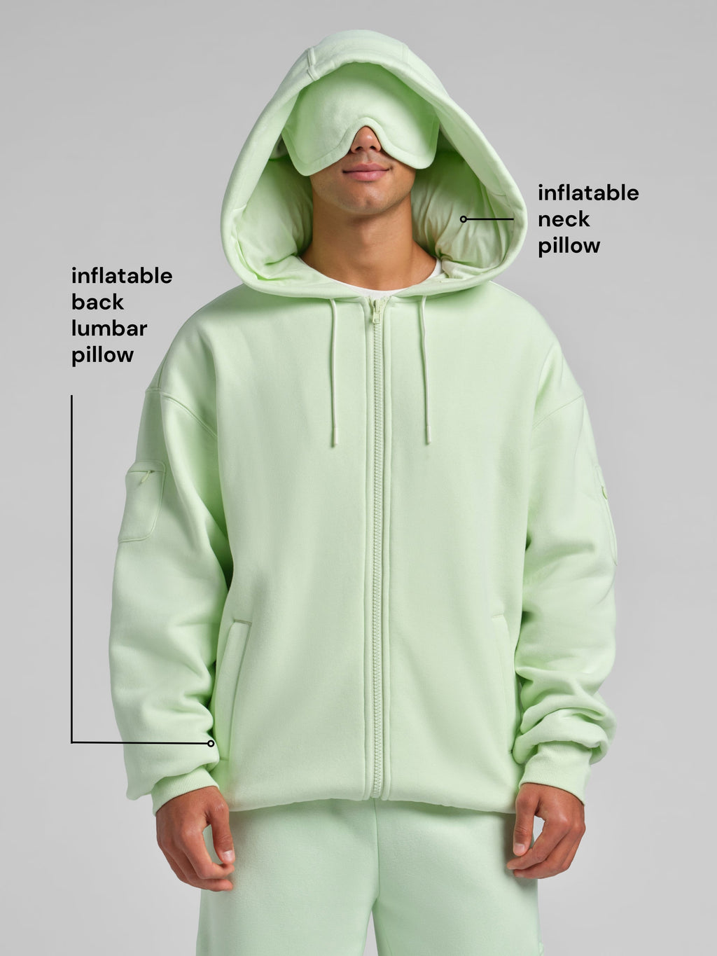 Inflate Zip Hoodie – Mega