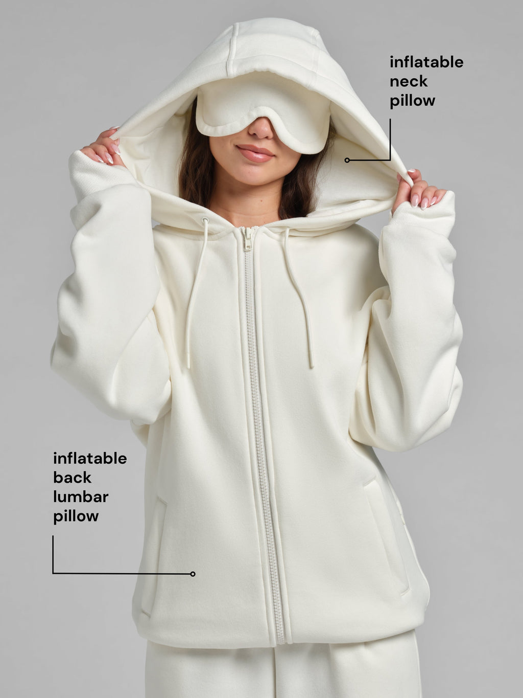 Inflate Zip Hoodie – Mega