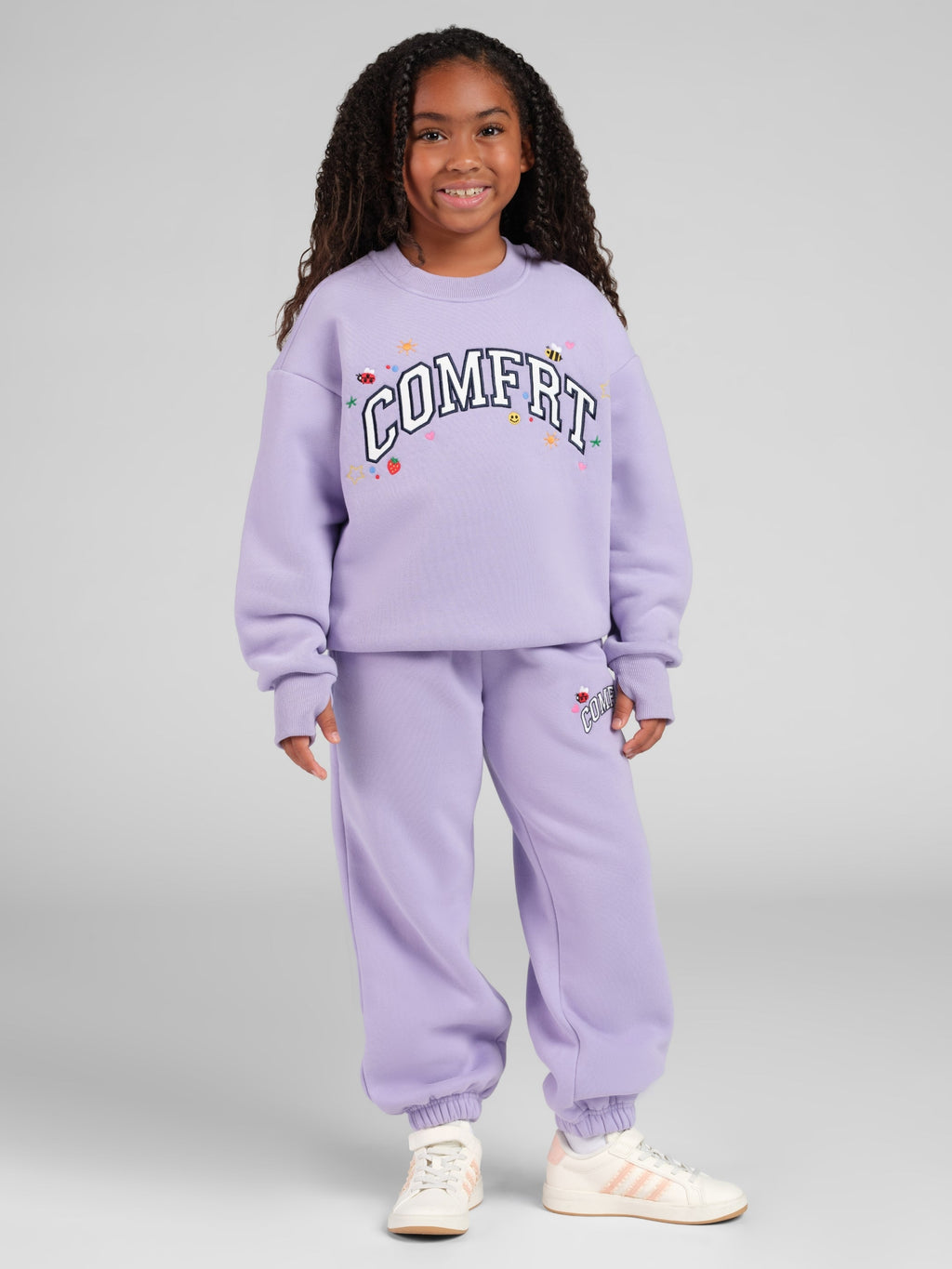 Varsity Kids Applique Crew