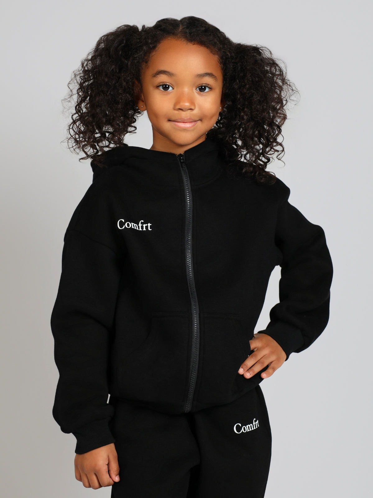 Cloud Zip Kids Hoodie