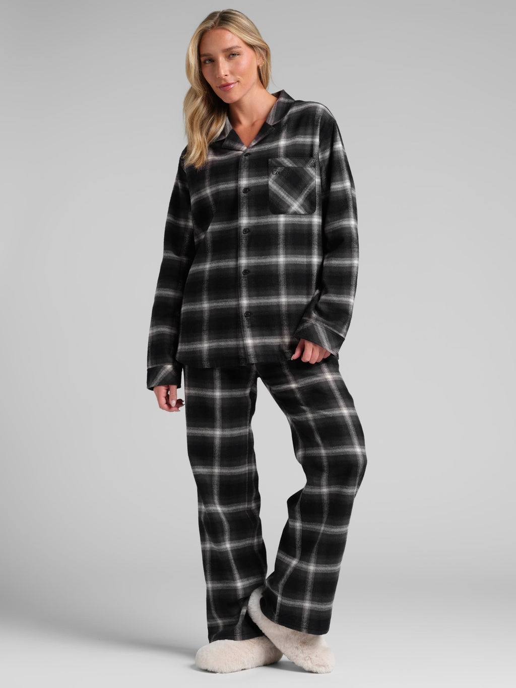 Flannel Pajama Shirt