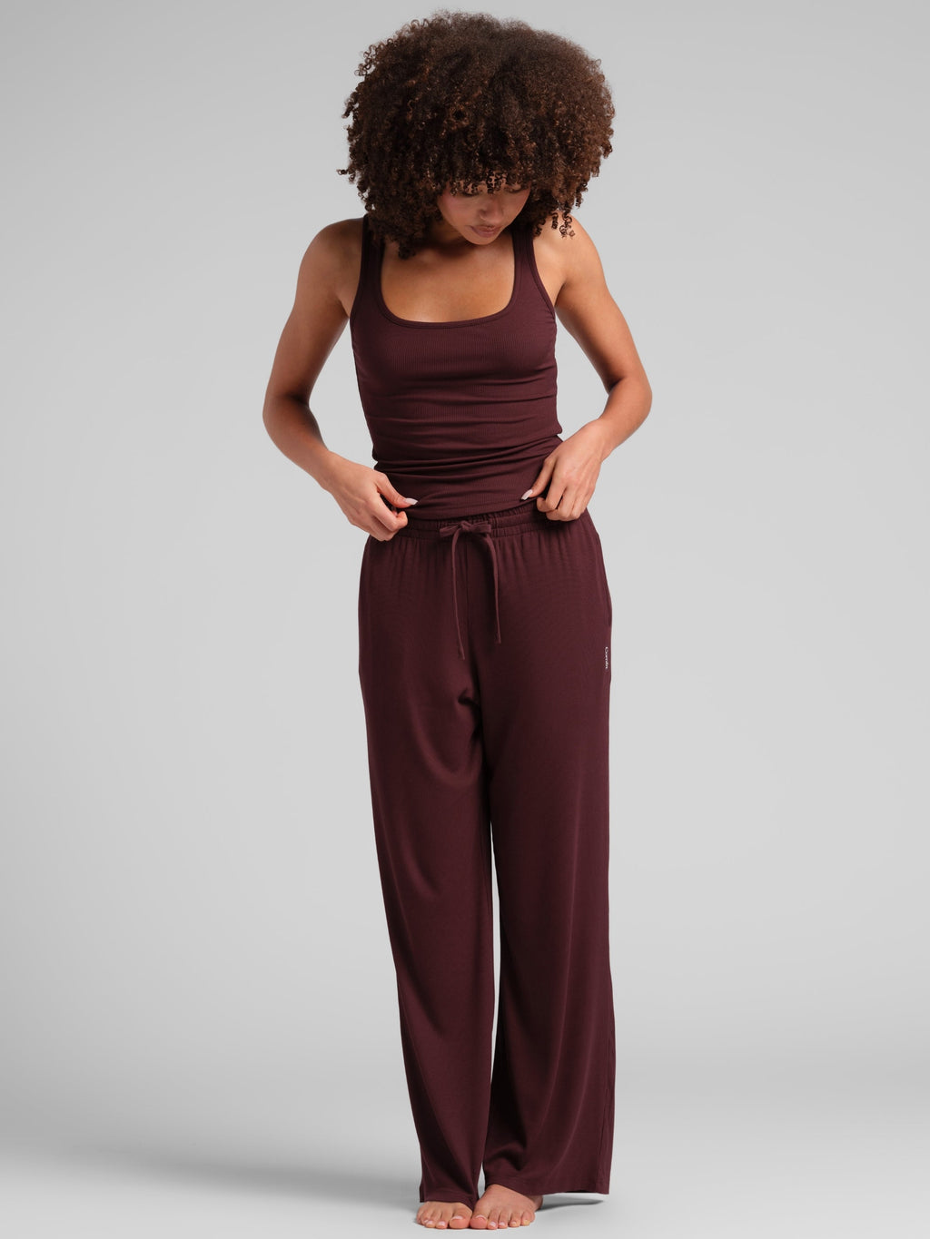 Rib Contour Pants