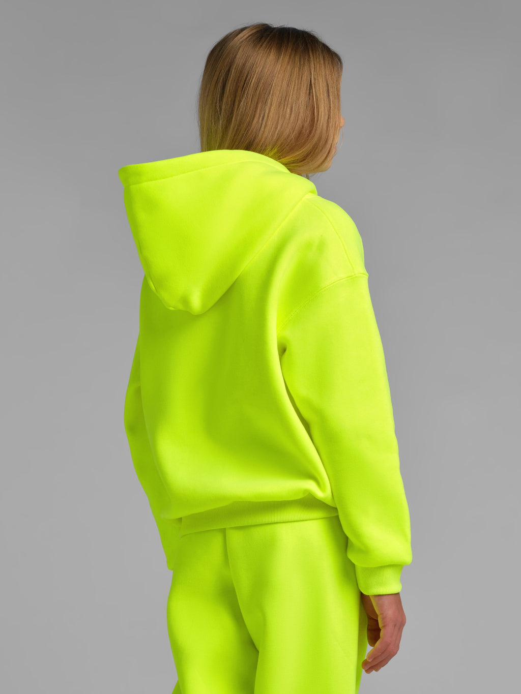 Neon Minimalist Kids Hoodie