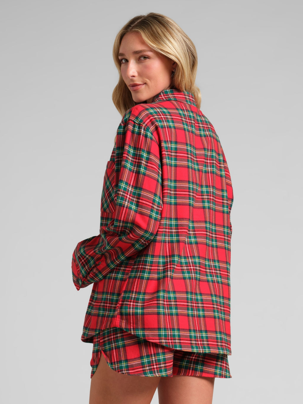 Flannel Pajama Shirt
