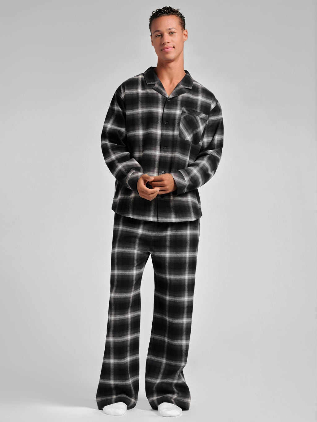 Flannel Pajama Shirt