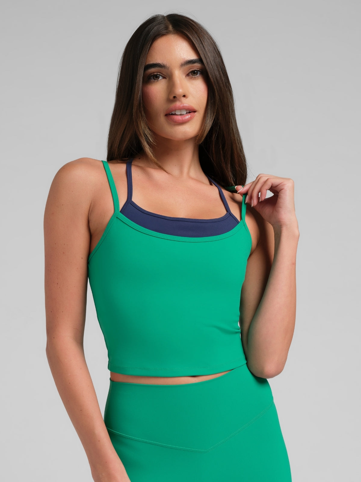ComfrtCore™ Double Layer Crop Tank