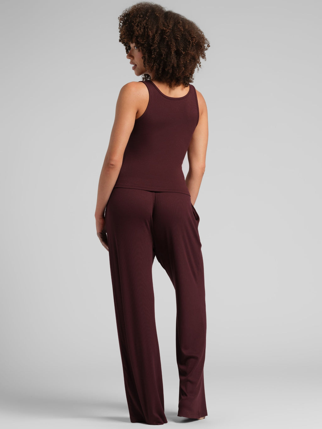 Rib Contour Waist Length Tank