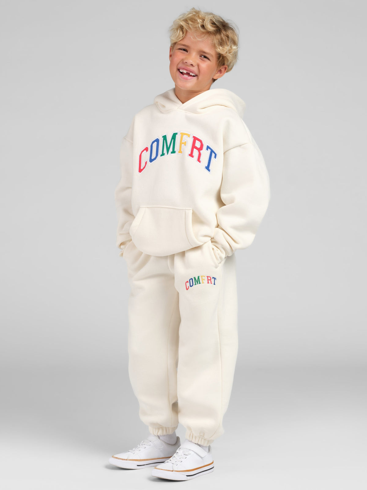 Varsity Kids Applique Hoodie