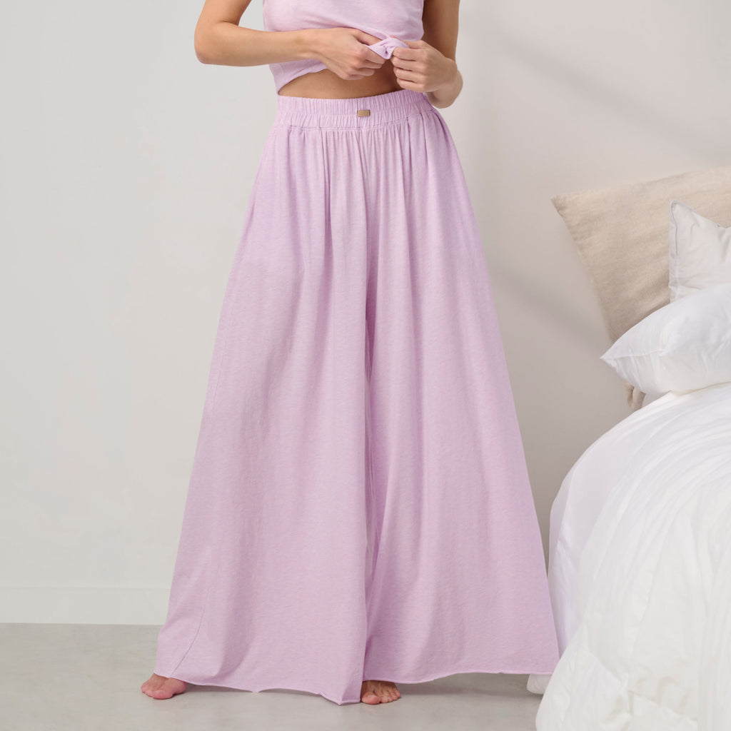 Organic Pima Wide Leg Pant
